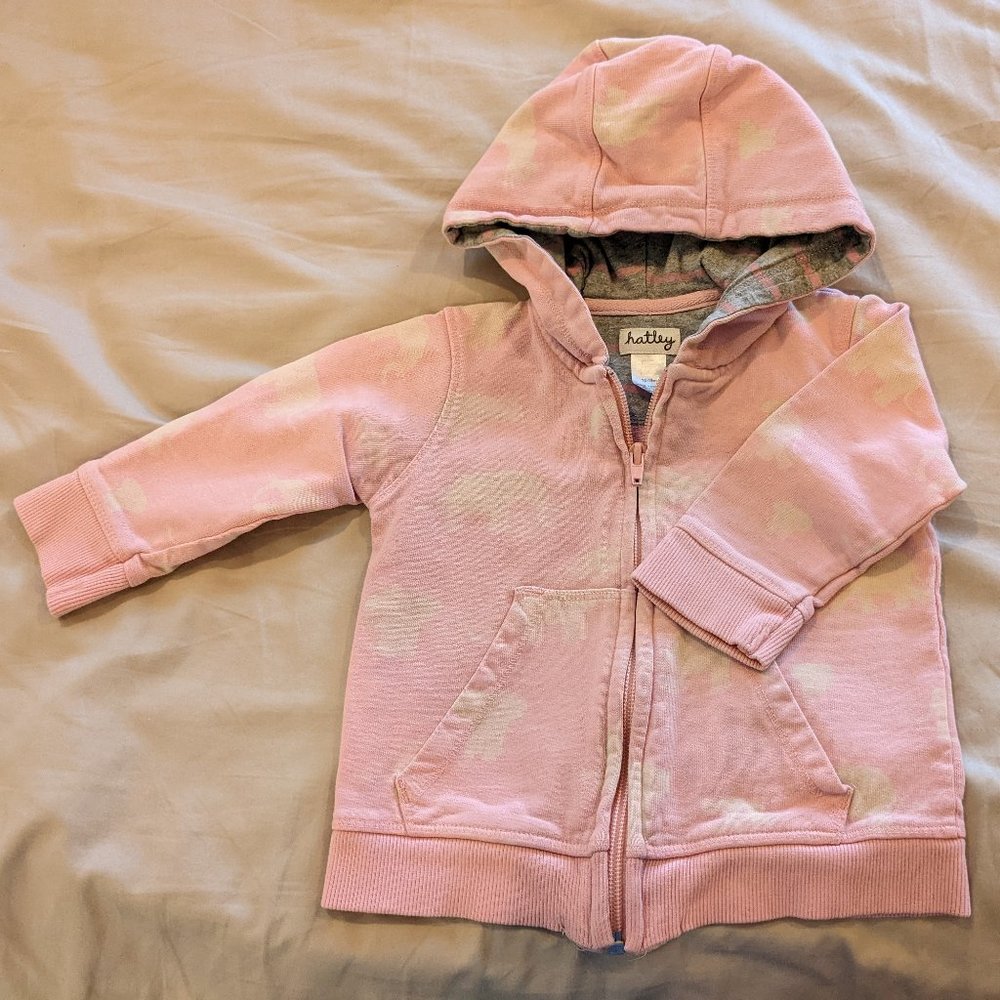 Hatley pink hoodie